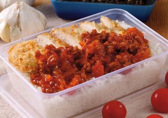Resep Nasi Ayam Katsu Bolognaise Enak Untuk Sarapan dan Bekal Istimewa Esok Pagi
