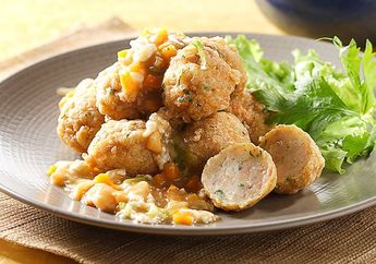 Resep Bola-Bola Udang Siram Enak, Untuk Camilan Siang Favorit Si Kecil