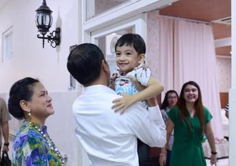 Jan Ethes Punya Adik Baru, Begini Jawaban Polos Cucu Jokowi saat Ditanya Pekerjaan Sang Kakek