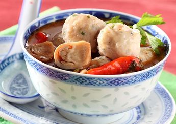 Tom Yam Soup Enak Jadi Lebih Menggoda Untuk Disantap Dengan Resep Bakso Siram Sup Tom Yam