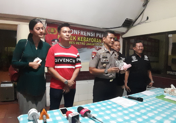 Polisi Merilis Pelaku Pencurian Motor Vario Milik Baim Wong
