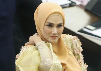 Digaji Rp 66 Juta untuk Jadi Anggota DPR, Mulan Jameela Langsung Pakai Jubah Emas Saat Nyambi Nyanyi di Panggung Bersama Ahmad Dhani