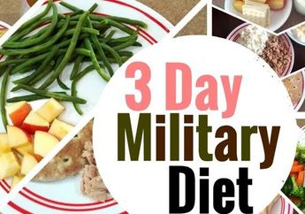 Berat Badan Turun 5 Kg dalam 3 Hari dengan Diet Militer. Begini Panduan yang Tepat!