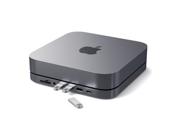 Satechi Rilis Aluminum Stand & Hub untuk Mac Mini, Lengkap dan Ringkas