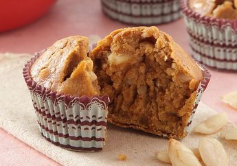 Resep Muffin Kenari Karamel Enak, Bekal Nikmat yang Disuka Si Kecil