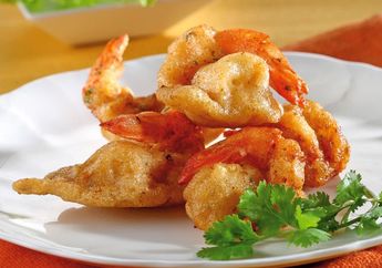 Resep Udang Goreng Daun Ketumbar Enak, Untuk Menu Makan Malam Lezat