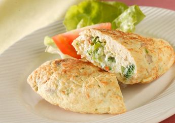Resep Omelet Gulung Enak, Menu Sarapan Praktis yang Penuh Gizi
