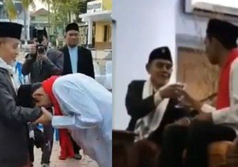 Datangi Gontor, Ustaz Abdul Somad Cium Tangan KH Hasan Abdullah Sahal Lalu Ambilkan Minum hingga Lakukan Hal Ini, Ada Apa?