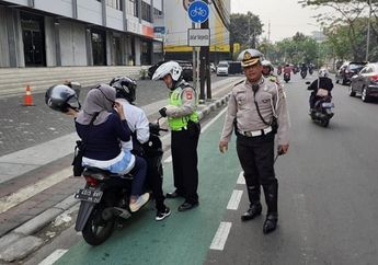 Pelanggar Jalur Sepeda Langsung Kena Tilang, Berlaku Mulai Hari Ini