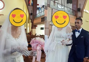 Viral Pemuda Flores Nikahi Bule Cantik Asal Perancis, Kecantikan Sang Mempelai Wanita Sukses Curi Perhatian!