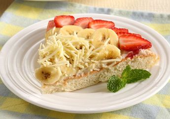 Resep Pizza Pisang Saus Keju Enak, Camilan Manis Buat Keluarga Tercinta