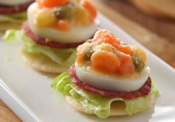 Resep Canape Salad Enak, Hidangan Bergizi yang Layak Disajikan Pagi Hari