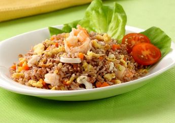 Resep Nasi Goreng Seafood Beras Merah Enak, Lezatnya Memang Juara!