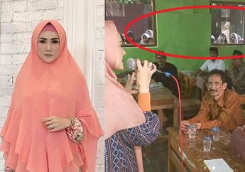 Jadi Tontonan Murid-murid dari Balik Jendela, Mulan Jameela Sibuk Sosialisasi 4 Pilar Kebangsaan di Sekolah dan Tak Ragu Duduk di Karpet Makan Makanan Sederhana