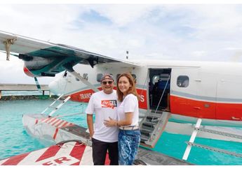 Jadi Istri Miliader, Maia Estianty Rela Desak-desakan bak di Dalam Angkot saat Naik Pesawat Jet Pribadi ke Maldives