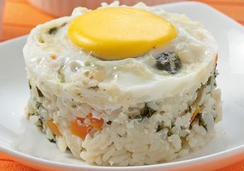 Resep Rice Bowl Sausage Egg Onion Enak, Menu Sarapan Sehat dan Nikmat