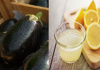 Minum Segelas Air Rebusan Terong dan Lemon Setiap Pagi, Dalam Dua Minggu Berat Badan Langsung Turun Drastis!