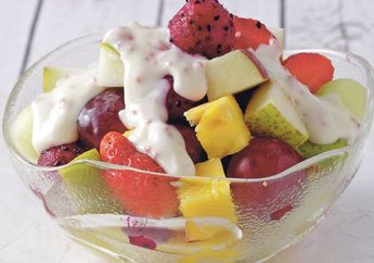 Resep Salad Buah Yoghurt Enak, Dessert Nikmat Untuk Menutup Santap Malam