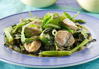 Resep Tumis Kangkung Bakso Enak, Pilihan Menu Makan Siang yang Praktis