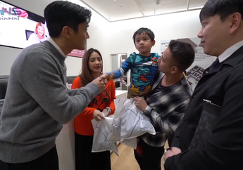Rafatar Ogah Digendong Siwon ‘Super Junior’, Nagita Ngedumel: Gua Aja Mau