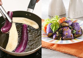 Cara Menggoreng Terong agar Tidak Menyerap Minyak dan Gampang Lembek, Semua Pasti Langsung Suka