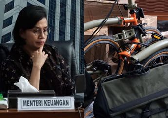 Ciduk Dirut Garuda Lantaran Kepergok Selundupkan Onderdil Herley Davidson, Sri Mulyani Ternyata Pakai Sepeda Brompton Bareng Suami? Ini Faktanya!