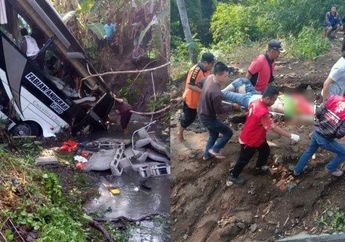 Nahas! Hendak Berlibur ke Pasuruan, Bus Rombongan Guru TK Asal Tulungagung Justru Terjun ke Sungai Usai Hindari Truk Mogok, Puluhan Korban Menumpuk Jadi Satu saat Dievakuasi