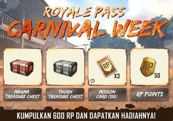 Tencent Games Selenggarakan Event Royale Pass : Carnival Week