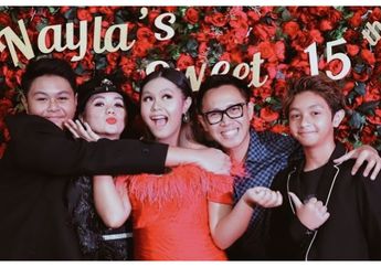 Stunning! Begini Penampilan Anak Eko Patrio, Nayla Ayu Saat Perayaan Ulang Tahun ke-15!