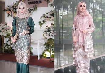 5 Model Kebaya Hijab Kekinian yang Mewah untuk Dipakai Kondangan. Elegan dan Anggun!