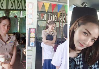 Agar Semangat Belajar, Guru Cantik Ini Rela Dipeluk oleh Murid-muridnya, Ternyata Ini Manfaat Pelukan Untuk Kesehatan