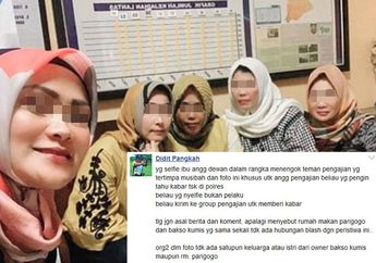 Beredar Foto Emak-Emak yang Diduga Tersangkut Pajero Maut di Depan SMPN 1 Slawi, Netizen Kasih Klarifikasi