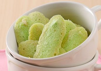 Resep Kue Kering Natal Enak, Resep Lidah Kucing Pandan Kenari Ini Ternyata Mudah Dibuat