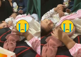Seolah Ada Kontak Batin, Seorang Balita Menangis Histeris Seraya Menarik-narik Kain Kafan Jenazah Ibunya yang Sudah Terbaring Kaku di Sampingnya