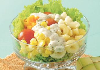 Resep Salad Makaroni Enak, Menu Makan Malam Sehat dan Praktis Pengganti Nasi