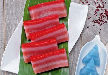 Resep Lapis Angkak Aroma Daun Jeruk Enak Ini Cocok Disajikan Saat Ngumpul Di Akhir Tahun