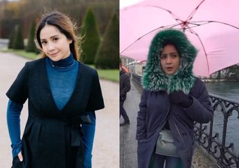 Jengkel hingga Teriak-teriak di Jembatan Umum Swiss, Nagita Slavina Keukeuh Pegangi Payung Pinknya yang Berharga Fantastis: Berantem yuk sama Payung dari Jepang!