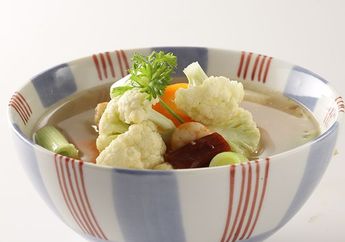Resep Sup Kembang Kol Udang Enak Ini Hadir Dengan Kuah yang Super Gurih