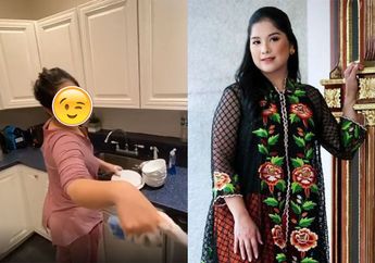Padahal Cuma Lagi Cuci Piring, Penampilan Wajah Polos Annisa Pohan Ini Jadi Sorotan, Kelihatan Aslinya!