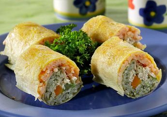 Resep Nasi Gulung Merah Hijau Enak, Salah Satu Menu Sarapan Favorit Keluarga