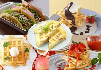 Kumpulan 5 Resep Waffle Enak yang Dijamin Bikin Sarapan Besok Makin Lahap!