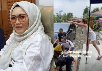 6 Tahun Jadi Janda Kaya Raya, Ibu Ayu Ting Ting Pamer Sang Anak Sawer Karyawan hingga Masuk Got Setelah Makan, 'Sudah Tradisi'