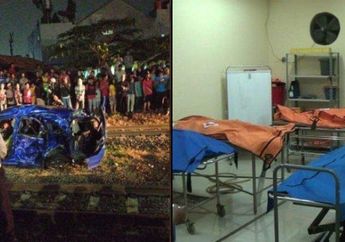 Satu Keluarga Tewas Tertabrak KA Argo Parahyangan Setelah Terobos Palang Kereta Api Cibitung, Kondisi Tubuh Anak Bungsu Bikin Warga Mual