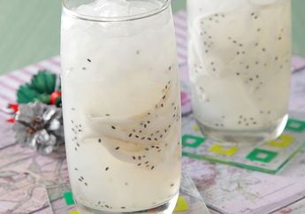 Resep Es Jeli Kelapa Enak, Minuman yang Segarnya Maksimal Banget