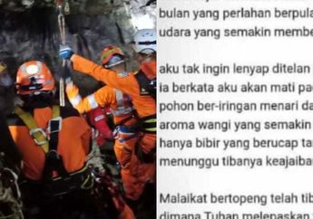 Viral Mahasiswa yang Ditemukan Tewas dalam Gua Tulis Puisi hingga Buat Dosennya Tergetar