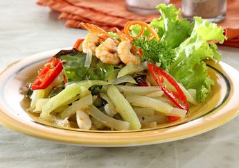 Resep Tumis Labu Siam Daun Melinjo Enak Ini Tak Perlu Diragukan Lagi