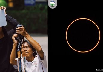 Gerhana Matahari Cincin Terjadi Hari Ini, Lihat Foto Penampakan Peristiwa Langka Nan Sempurna dari Singkawang