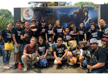 Tiba-tiba Nimbrung Keluarga Anang Hermansyah Main ke Dufan, Atta Halilintar Dipeluk Mesra Aurel saat Naik Wahana Kereta Misteri