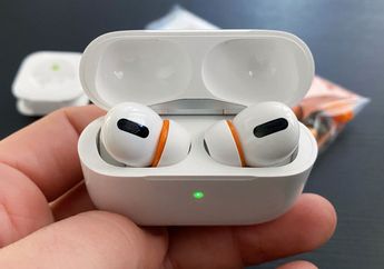 (Foto) Modifikasi Silicone Tips AirPods Pro dengan Lapisan Memory Foam