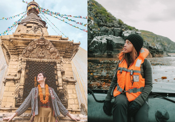 5 Seleb Indonesia Cewek Ini Sering Traveling Keliling Dunia! Jadi Iri!